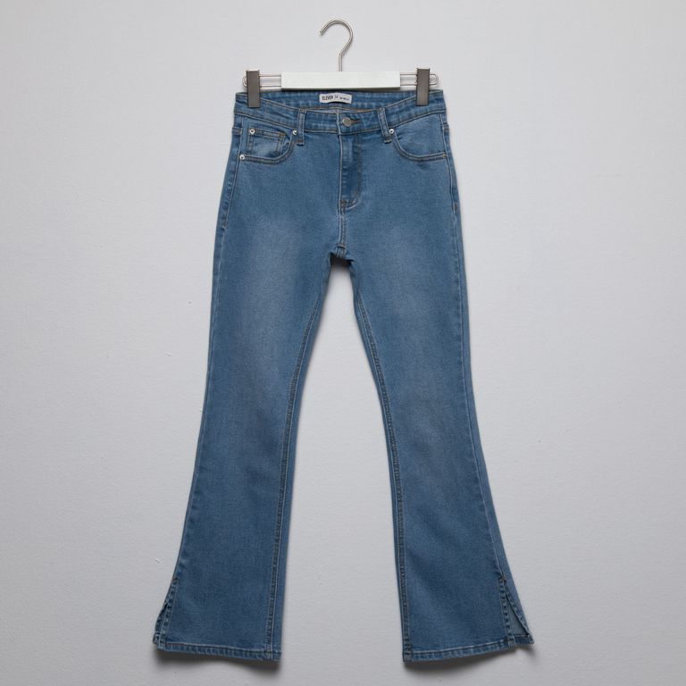 Jeans Flare de Algodón Niña