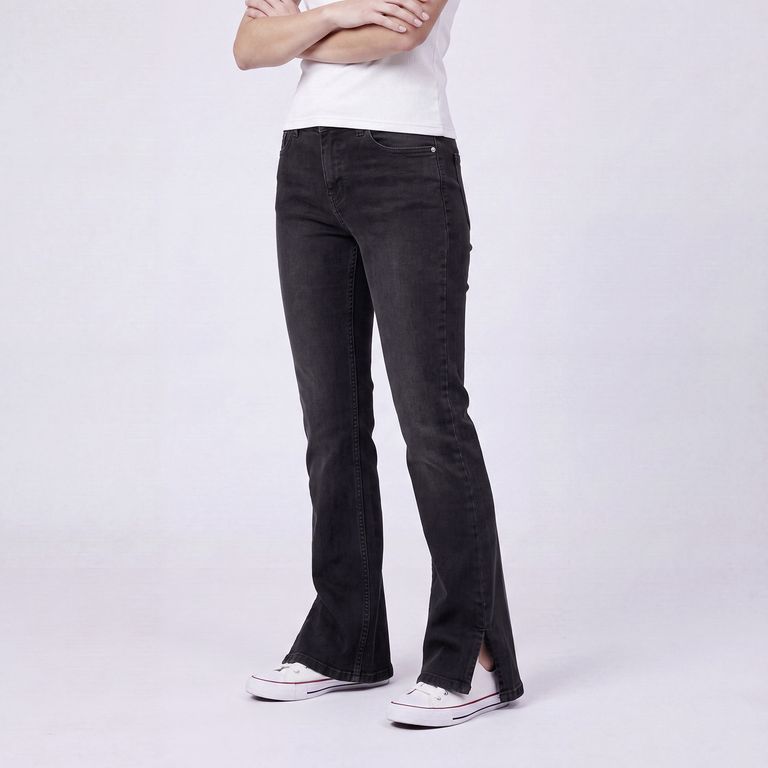 Jeans Flare de Algodón Niña