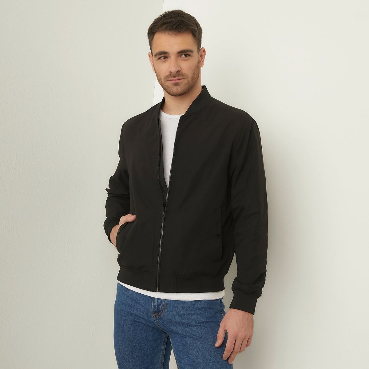 NEWPORT - Chaqueta Bomber Casual Hombre Newport