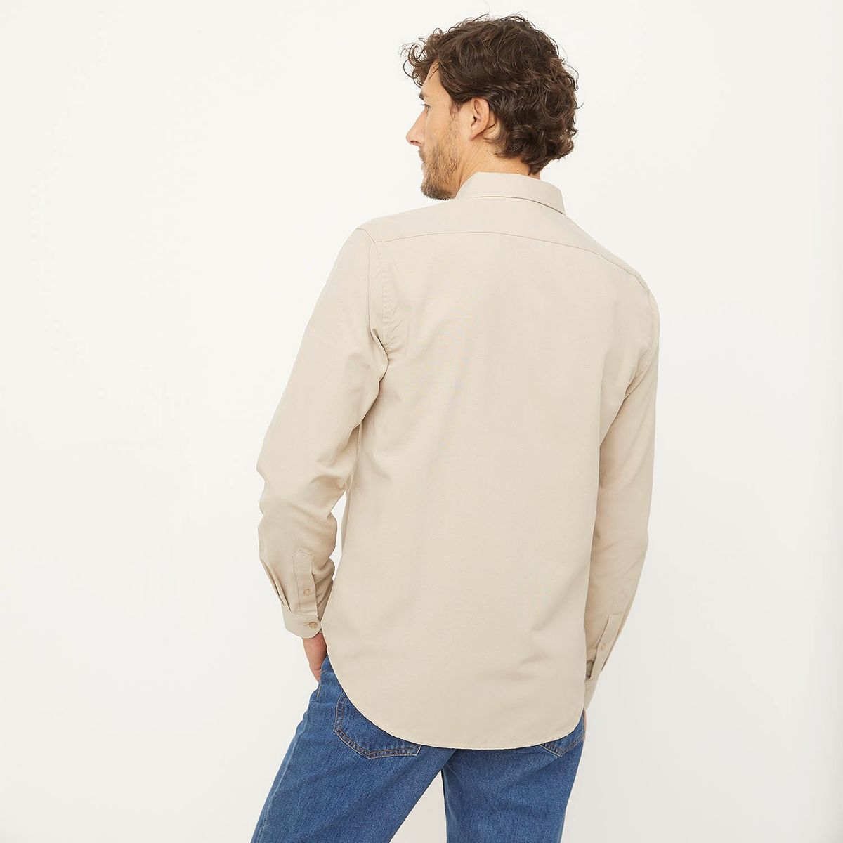 NEWPORT - Camisa Manga Larga Casual Hombre Newport