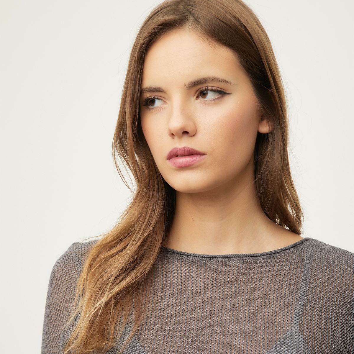 SYBILLA - Polera Manga Larga Mujer Sybilla