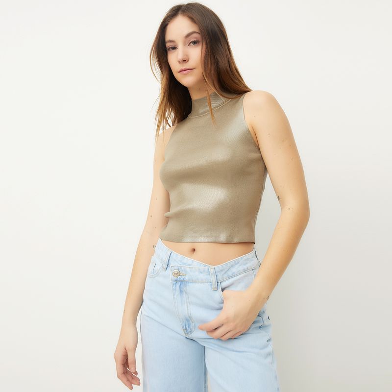 SYBILLA - Polera Casual Mujer Poliéster