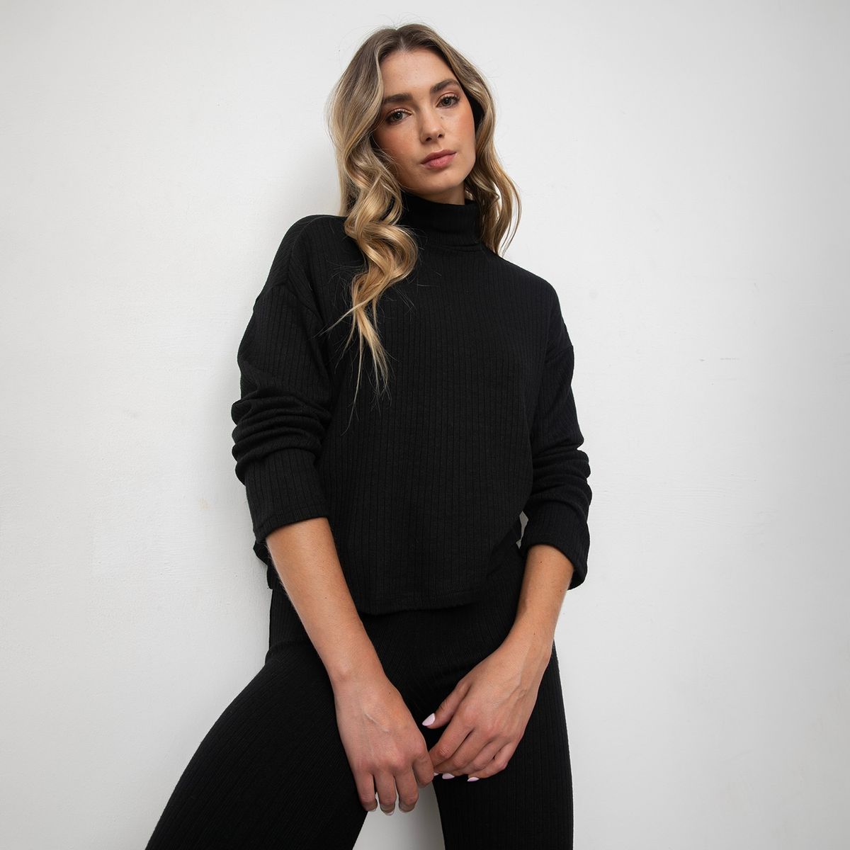 SYBILLA - Polera Manga Larga Mujer Sybilla