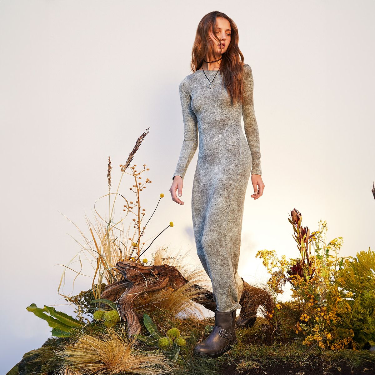 SYBILLA - Vestido Largo Mujer Sybilla