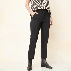 S COCCI - Pantalón S.cocci Slim Tiro Alto Mujer Casual Algodón