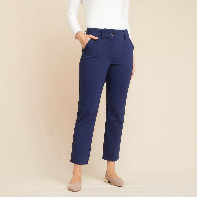 S COCCI - Pantalón Slim Tiro Alto Mujer S.Cocci