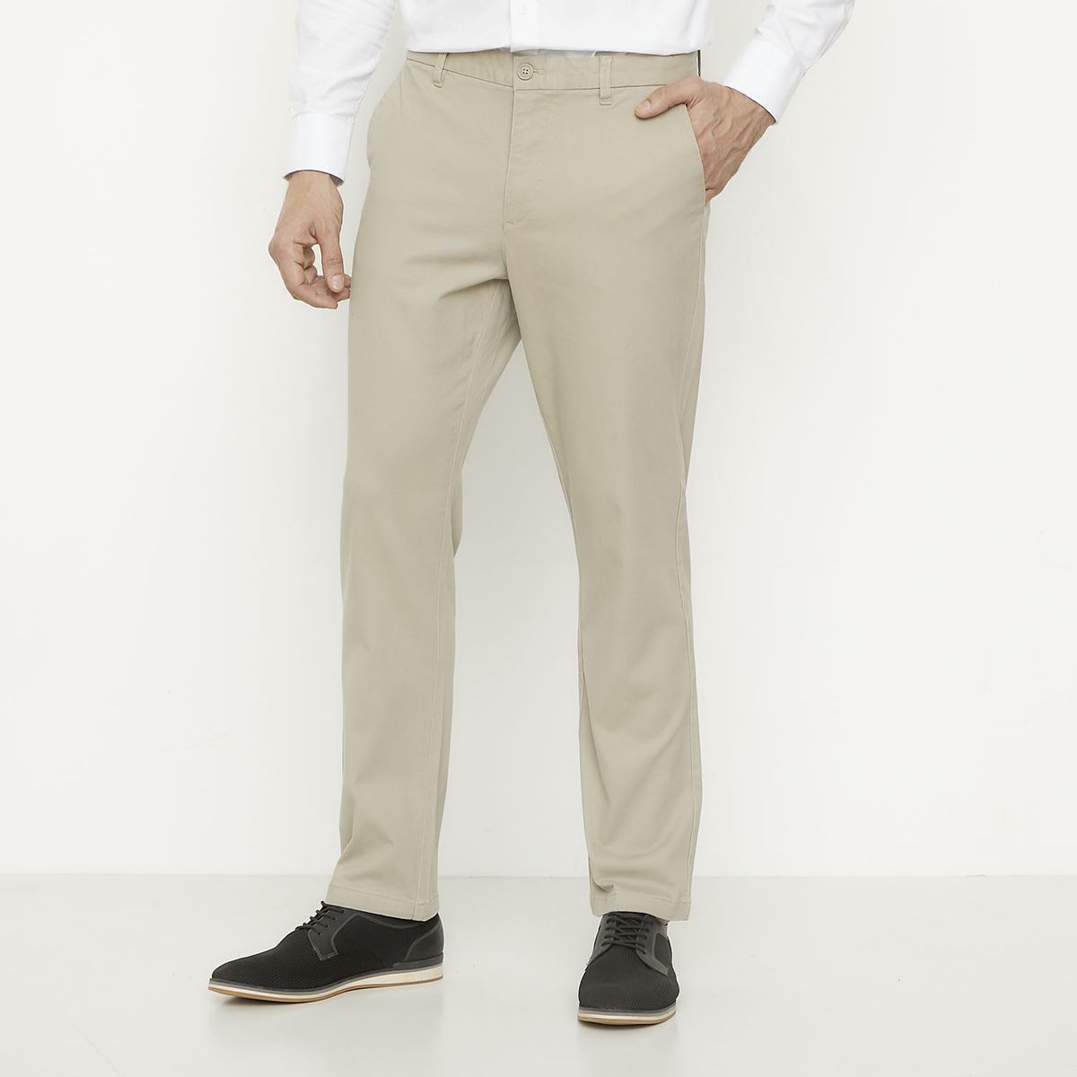 CHRISTIAN LACROIX - Pantalón Chino Slim Fit Tiro Medio Hombre Christian Lacroix