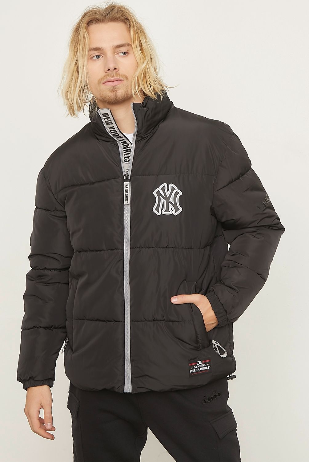 MLB - Parka Puffa Casual Hombre Mlb