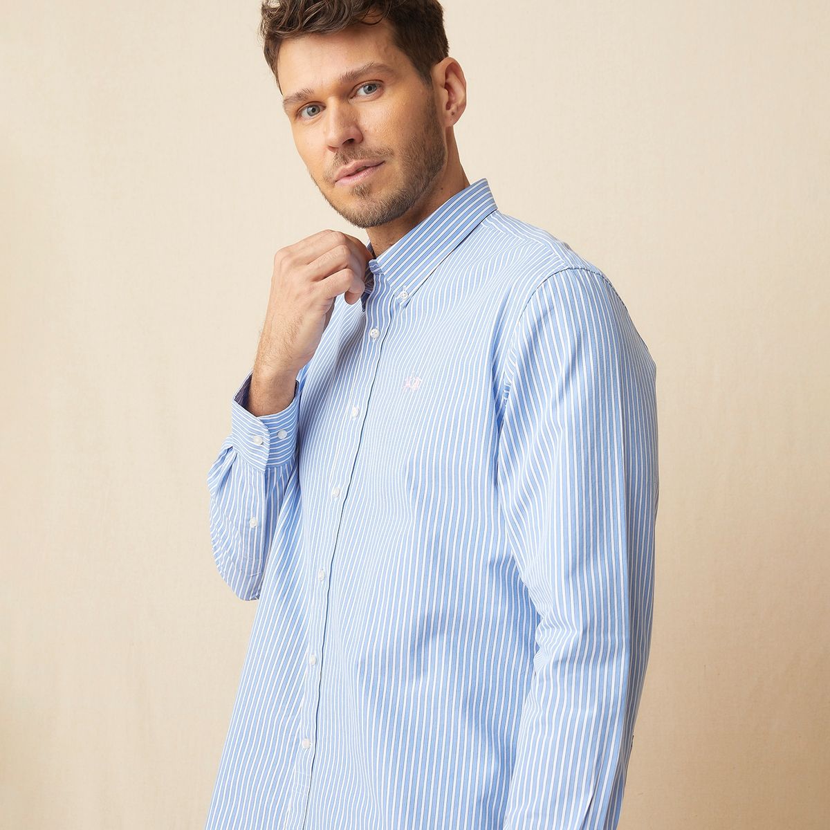 LA MARTINA - Camisa Manga Larga Check Hombre La Martina