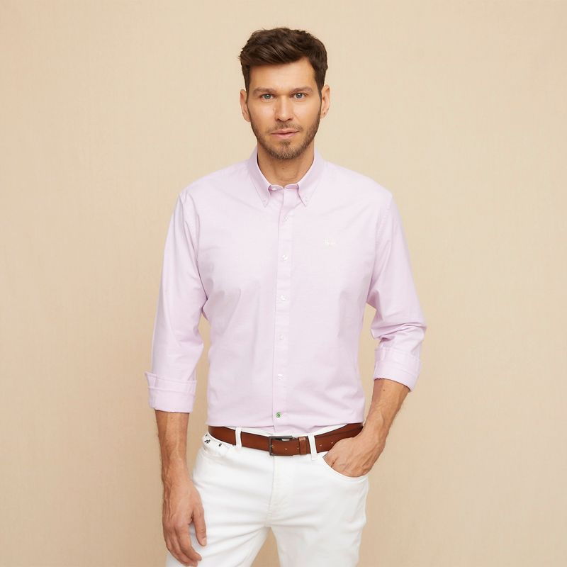 LA MARTINA - Camisa Manga Larga Slim Fit Hombre La Martina