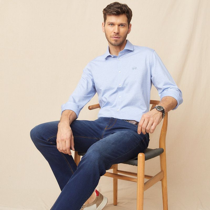 LA MARTINA - Camisa Manga Larga Casual Hombre La Martina