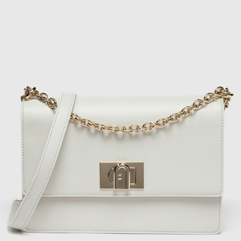 FURLA - Bandolera Blanca Mujer Furla
