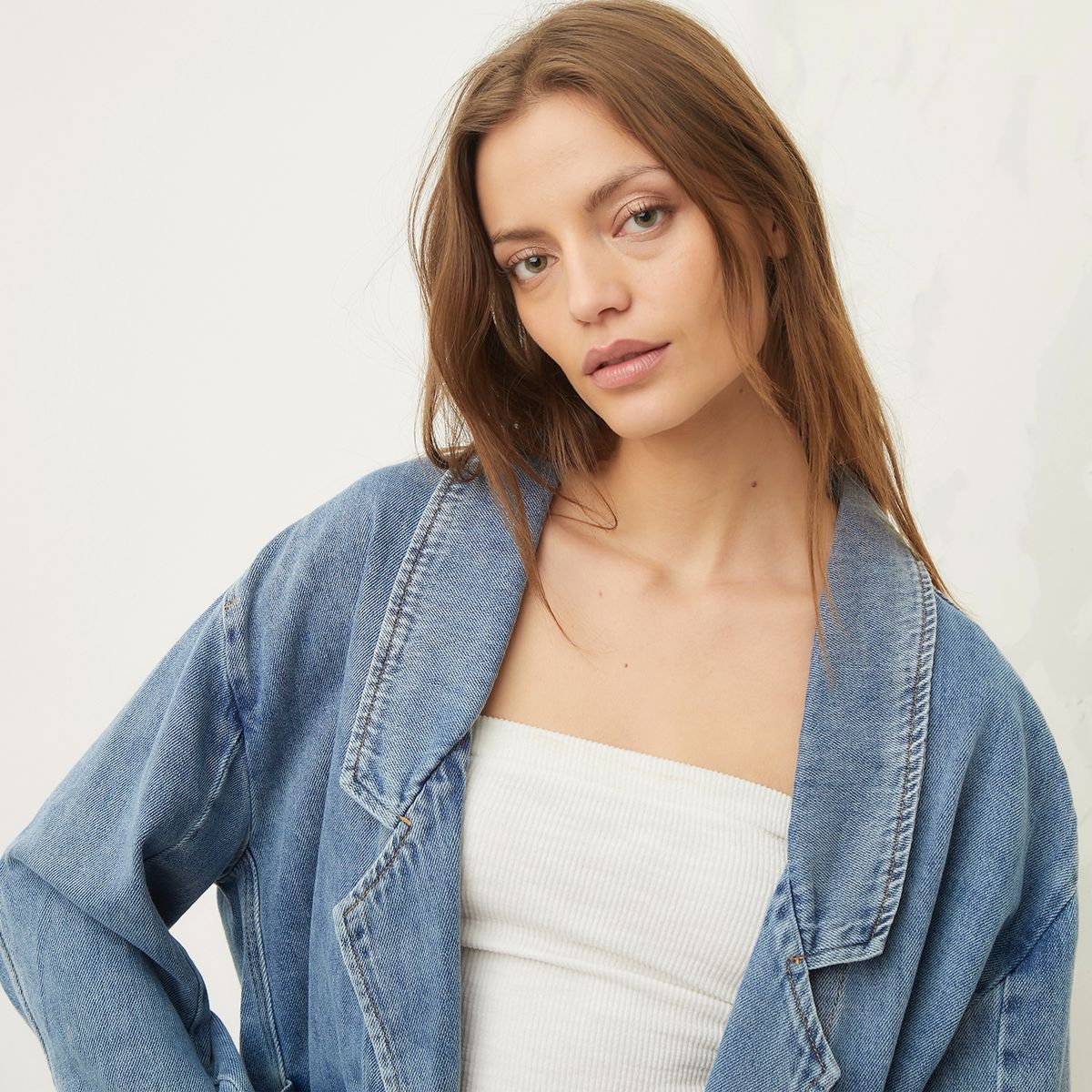 AMERICANINO - Blazer Denim Mujer Americanino