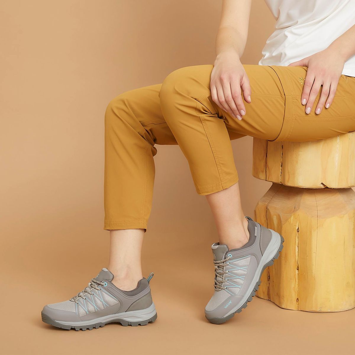 MOUNTAIN GEAR - Zapatilla Deportiva Mujer Gris Mountain Gear