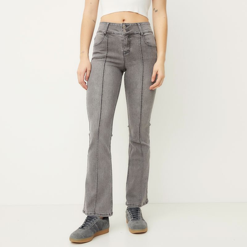 SYBILLA - Jeans Flare Tiro Bajo Mujer Sybilla