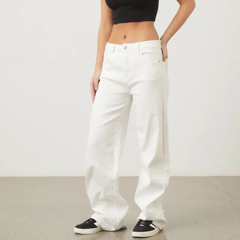 SYBILLA - Jeans Tiro Medio Mujer Sybilla