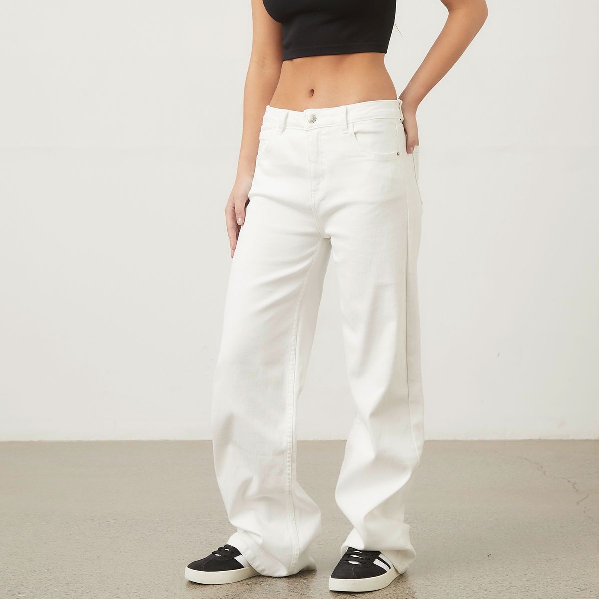 SYBILLA - Jeans Tiro Medio Mujer Sybilla