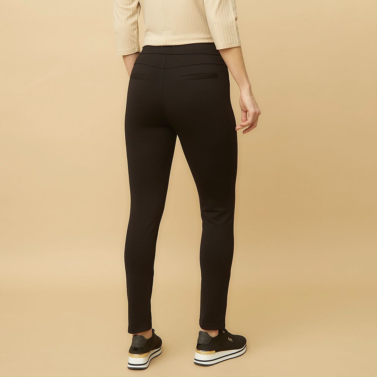 S COCCI - Calza Botones Tiro Alto Mujer S.Cocci