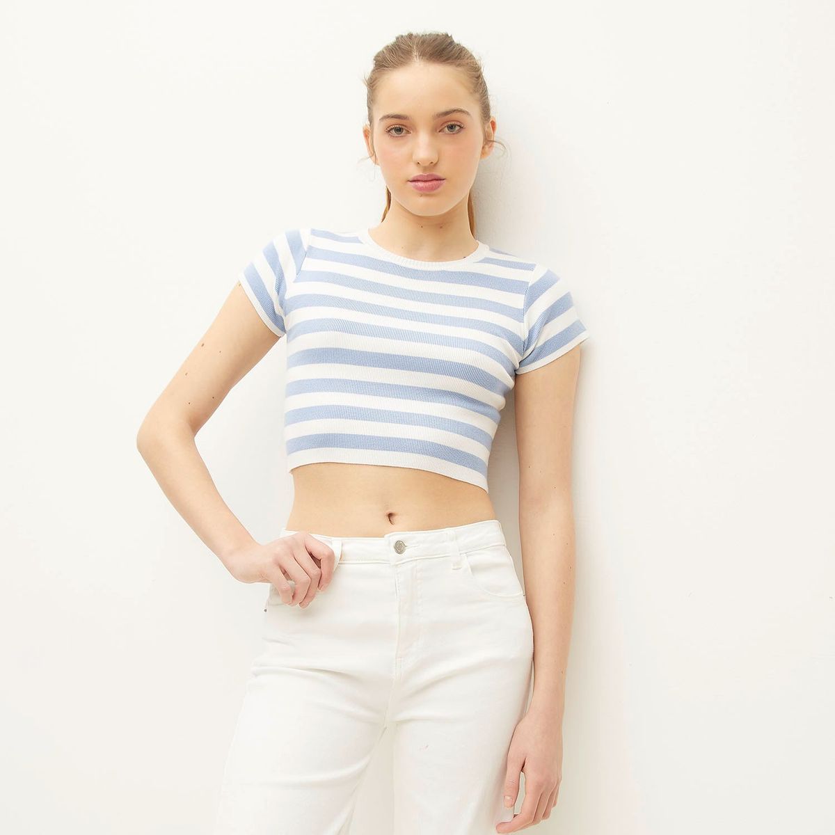 SYBILLA - Polera Casual Mujer Viscosa