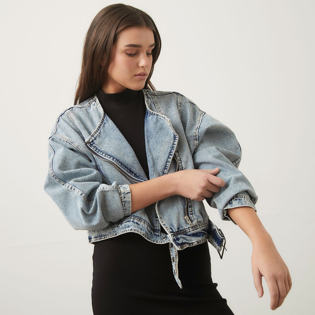 SYBILLA - Chaqueta De Jeans Mujer Sybilla