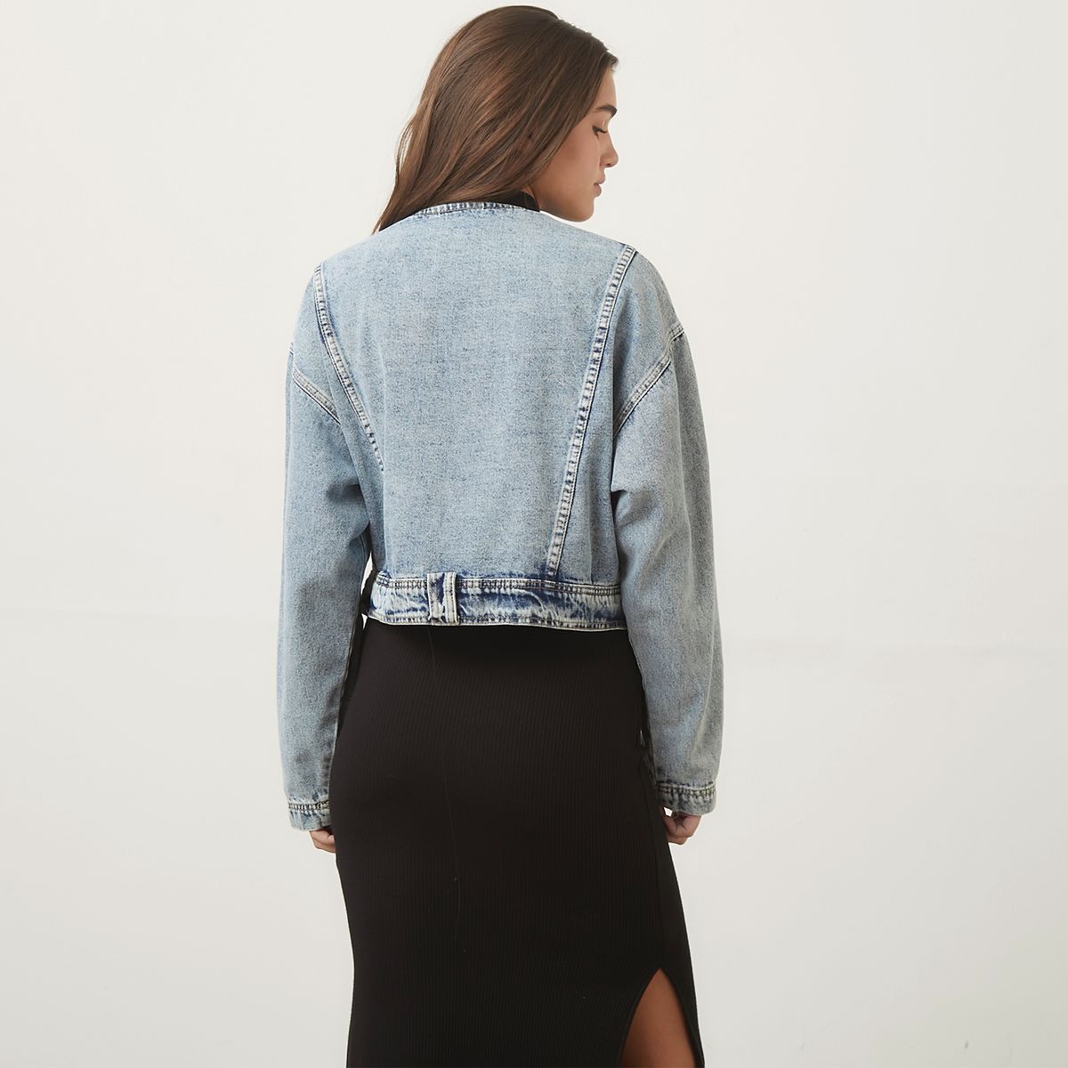 SYBILLA - Chaqueta De Jeans Mujer Sybilla