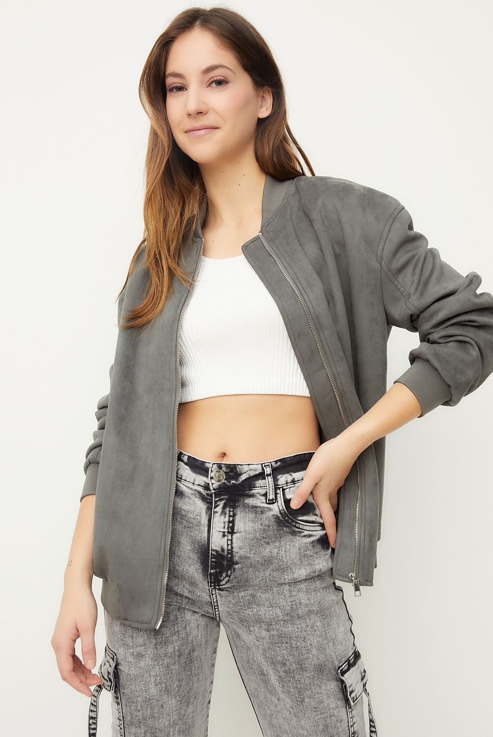 SYBILLA - Chaqueta Bomber Mujer Sybilla