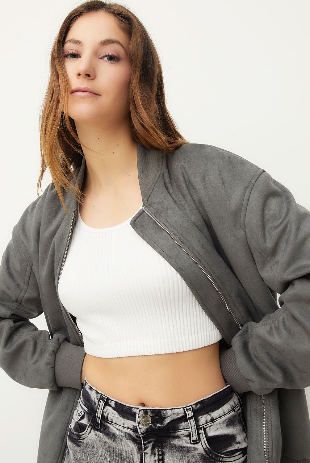 SYBILLA - Chaqueta Bomber Mujer Sybilla