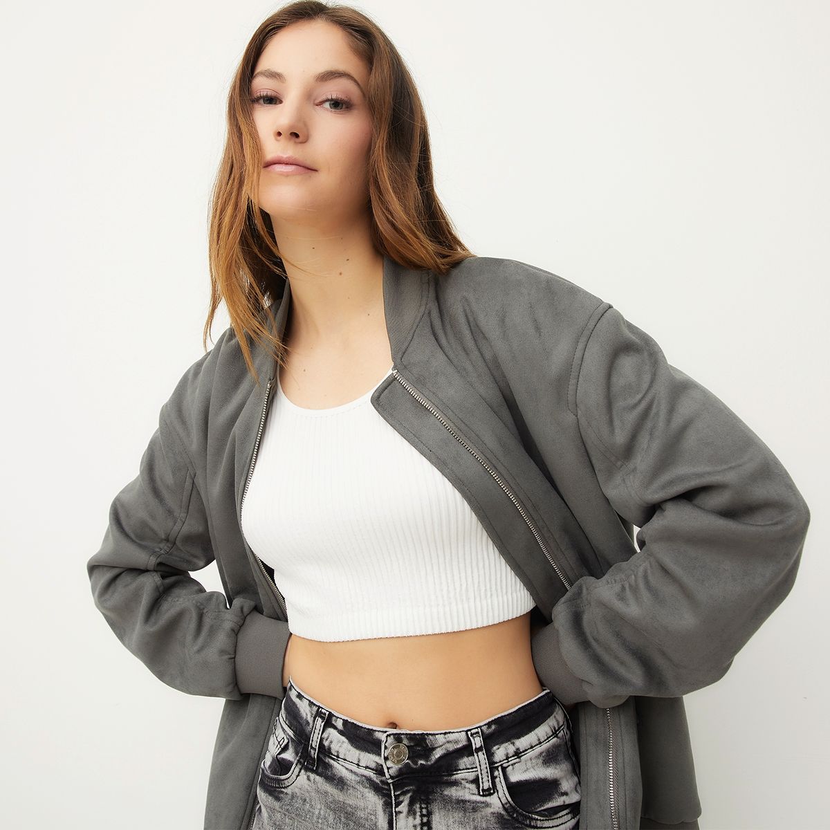 SYBILLA - Chaqueta Bomber Mujer Sybilla