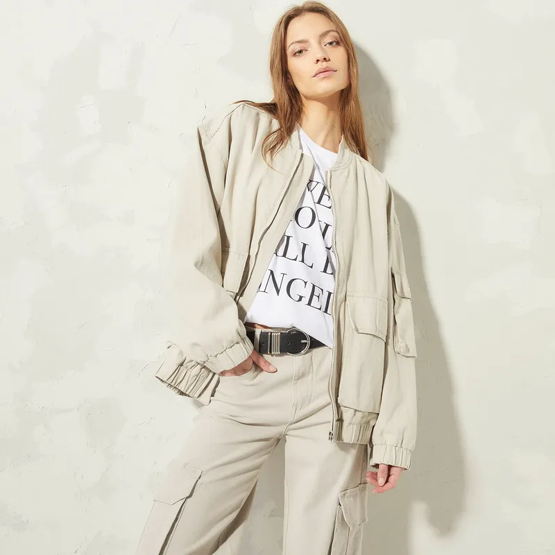 AMERICANINO - Chaqueta Bomber Mujer Americanino