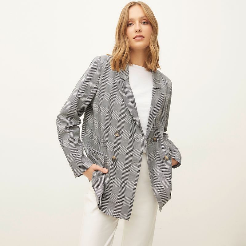 UNIVERSITY CLUB - Blazer Mujer University Club Regular Fit Lyocell
