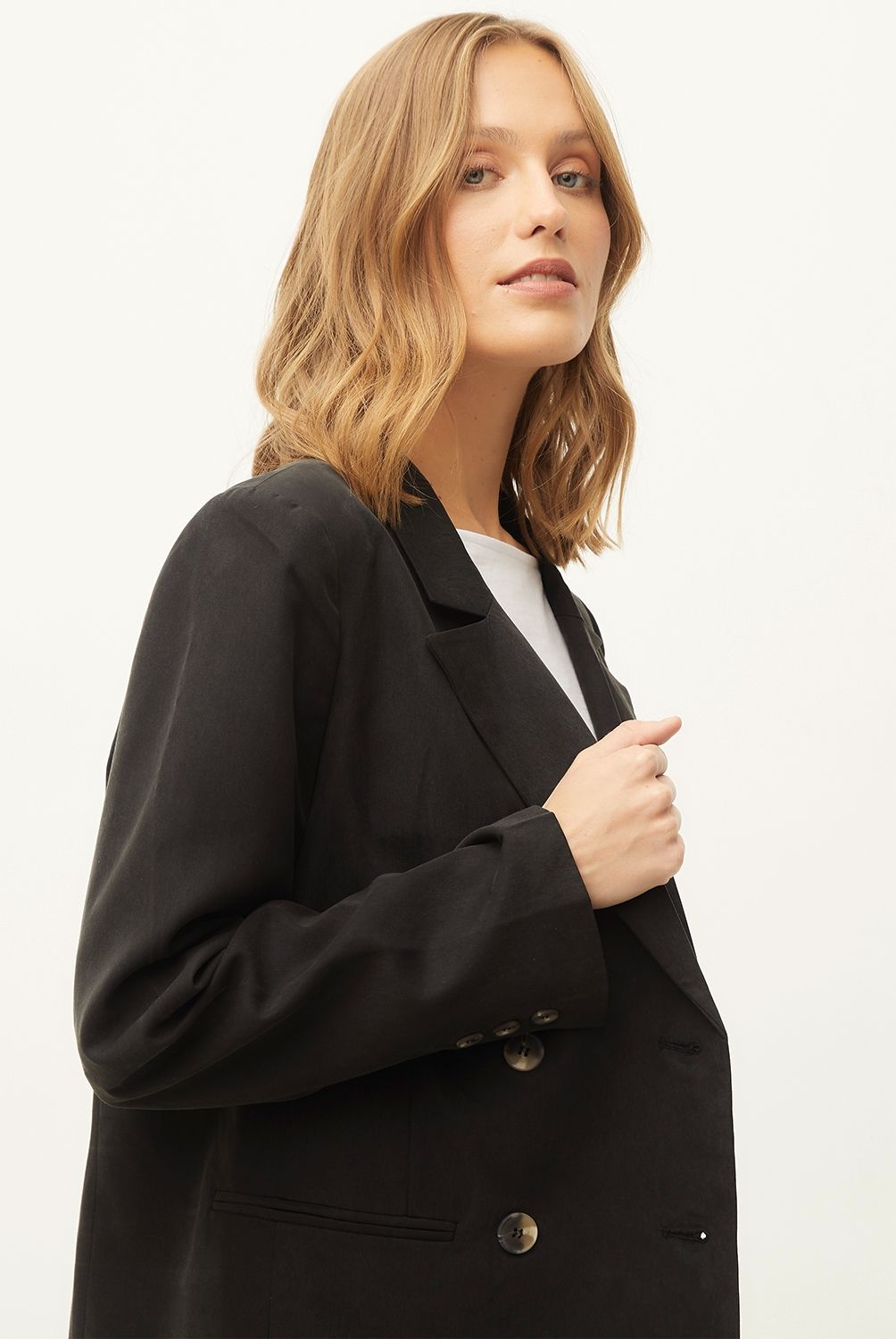 UNIVERSITY CLUB - Blazer Mujer University Club Regular Fit Lyocell