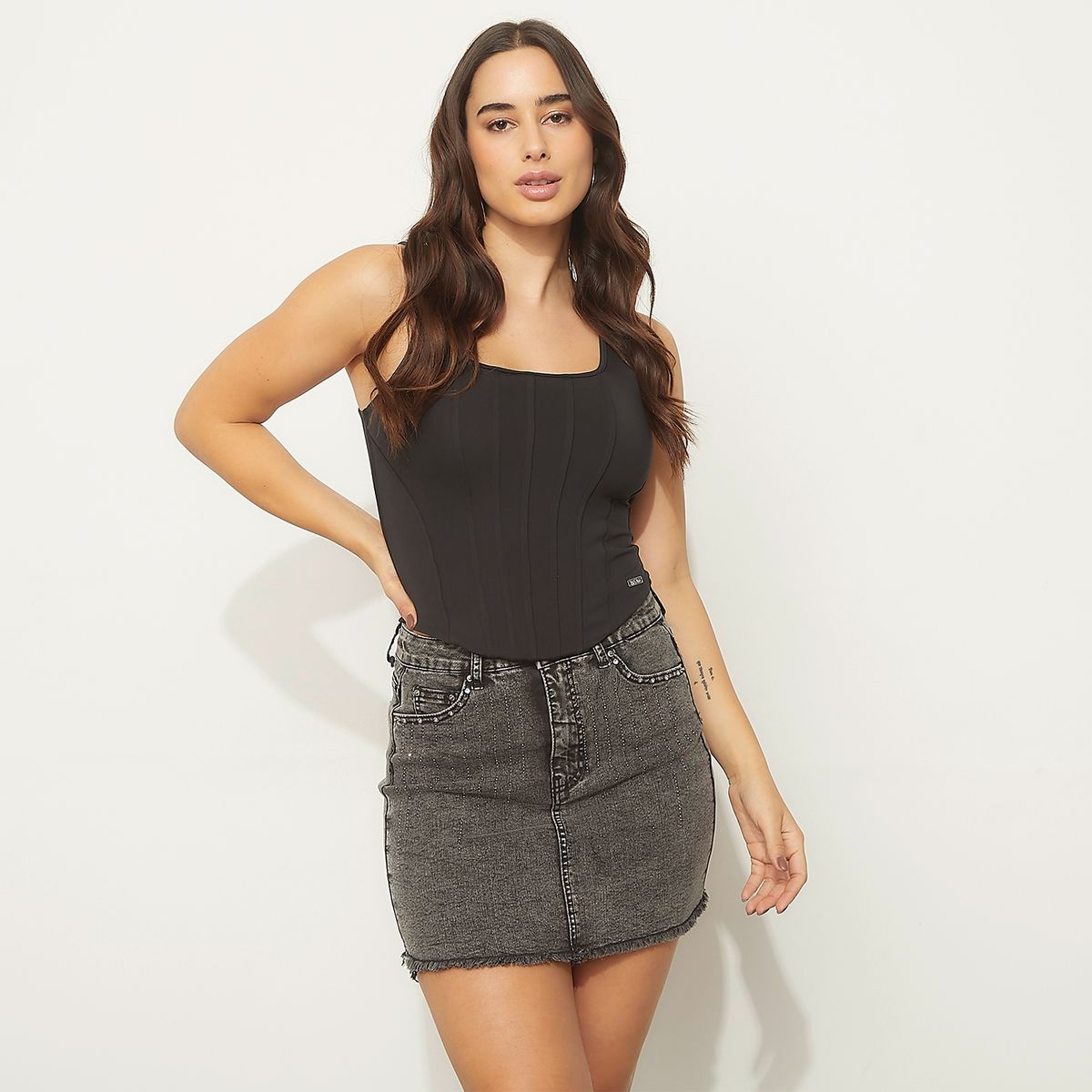 MOSSIMO - Peto Corset Mujer Mossimo