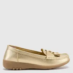 APOLOGY - Zapato Casual Mujer Dorado