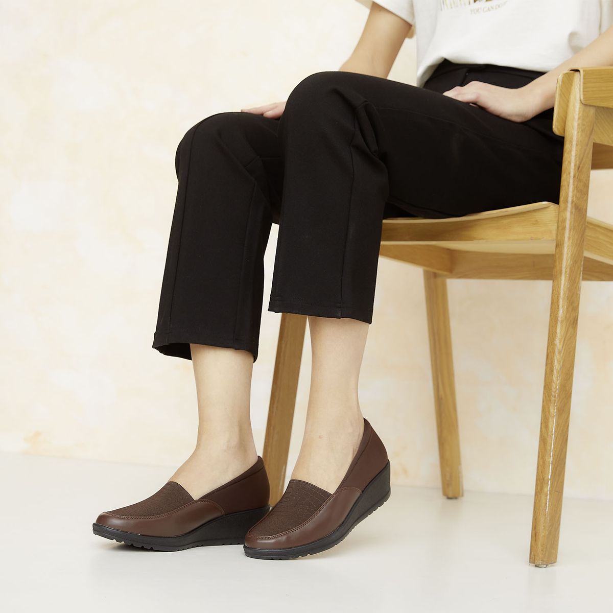 S COCCI - Zapato Casual Mujer Café Scocci