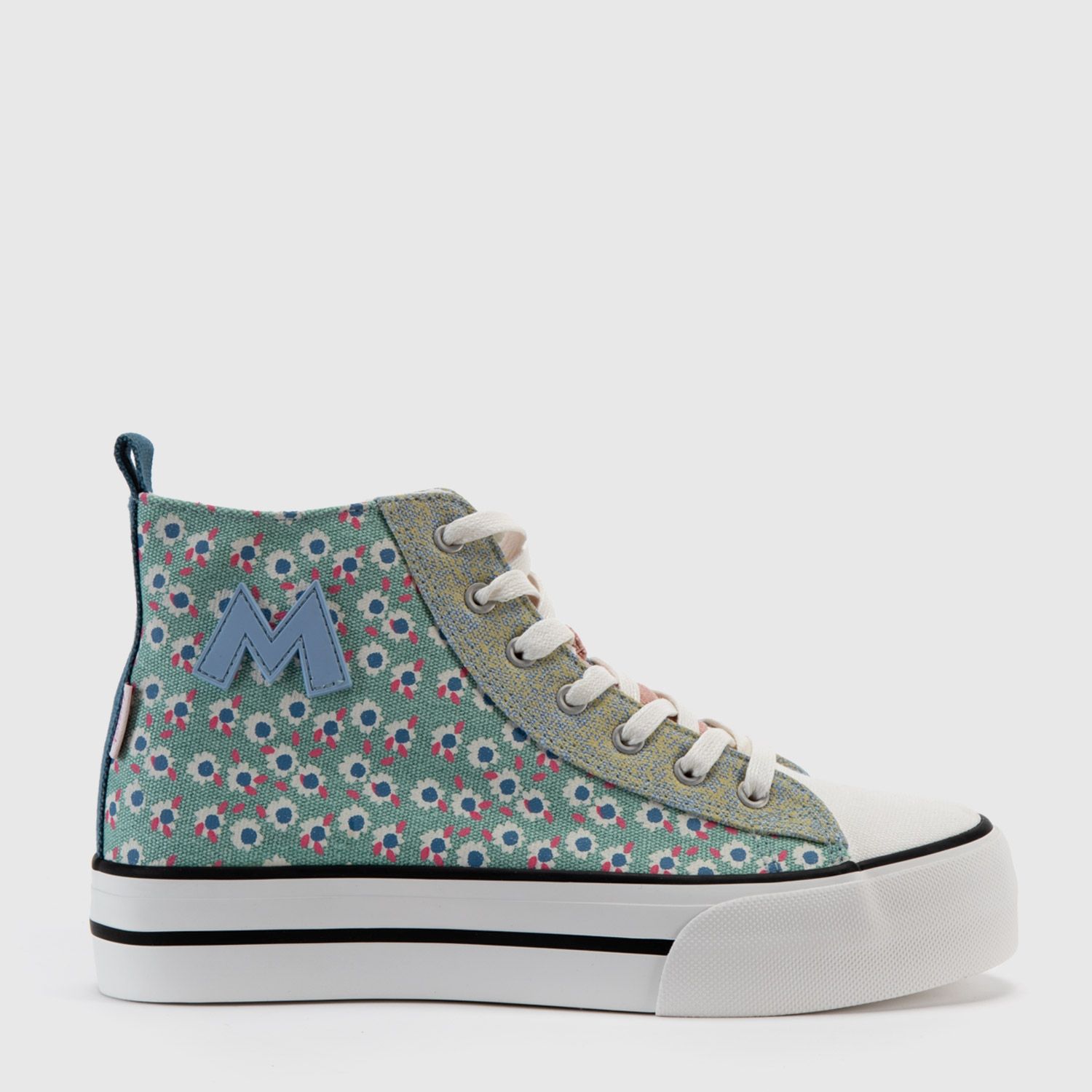 DISNEY Zapatilla Urbana Mujer Verde Disney