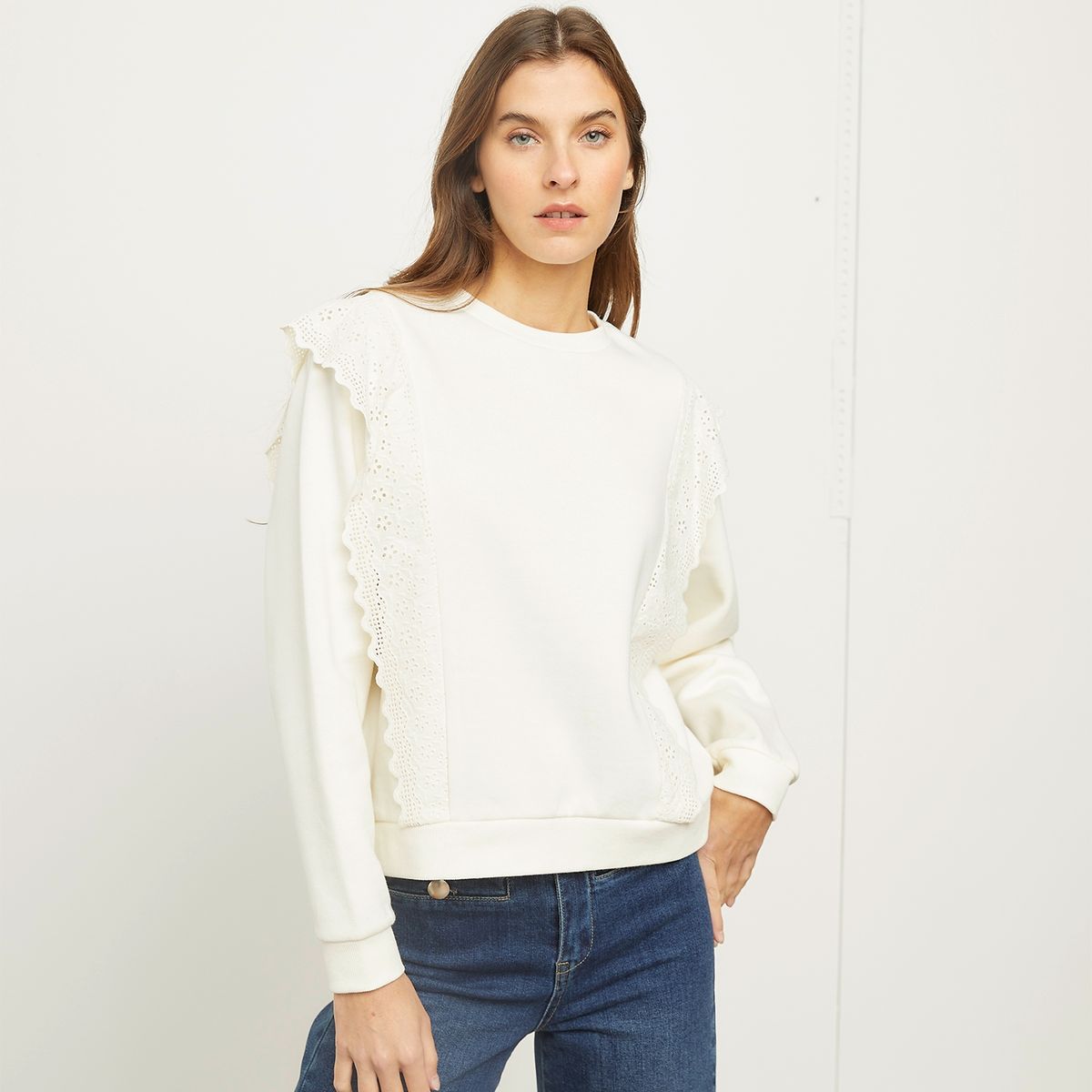 BASEMENT - Polerón Manga Larga Mujer Basement