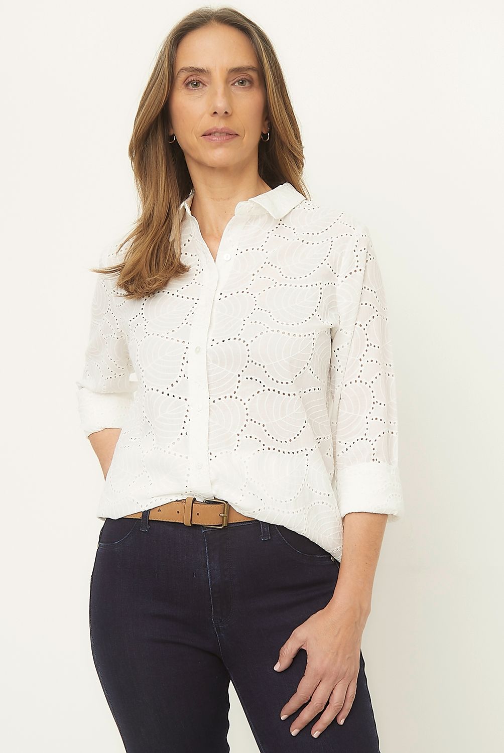 NEWPORT - Blusa Manga Larga Mujer Newport