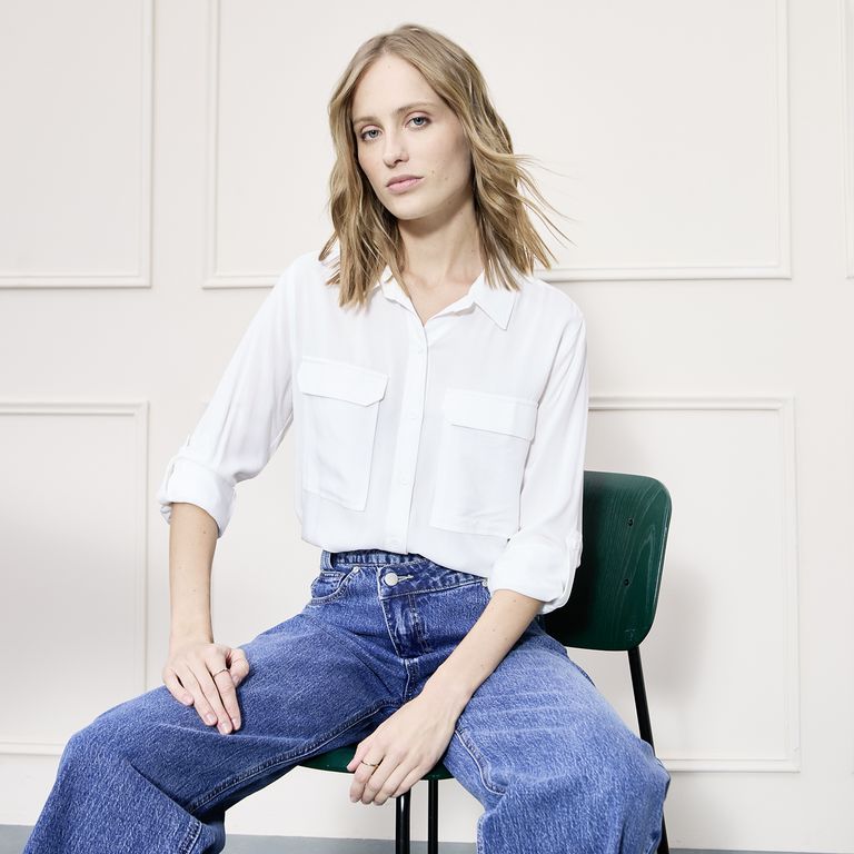 Blusa Manga Larga Mujer