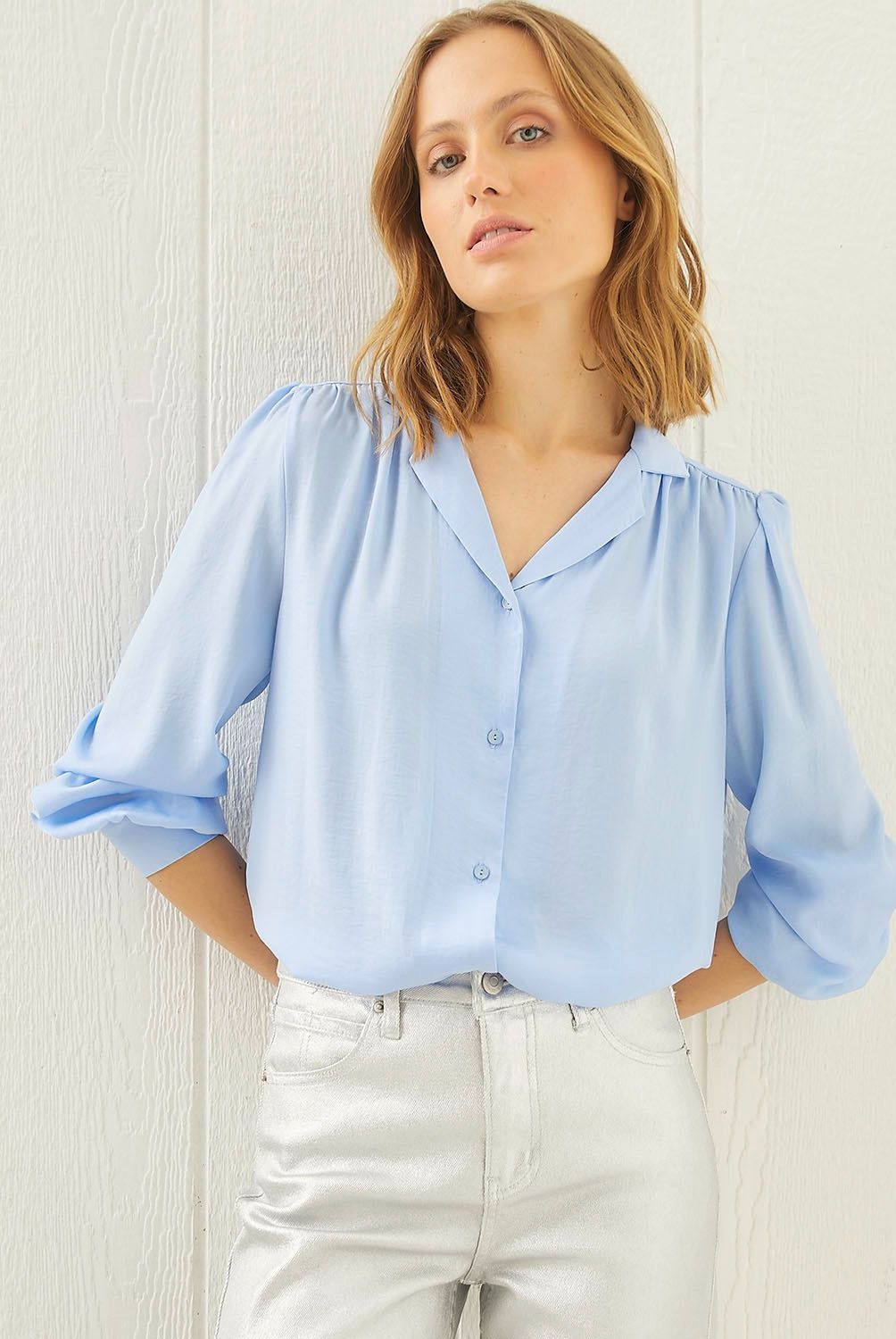 UNIVERSITY CLUB - Blusa Manga Larga Mujer University Club