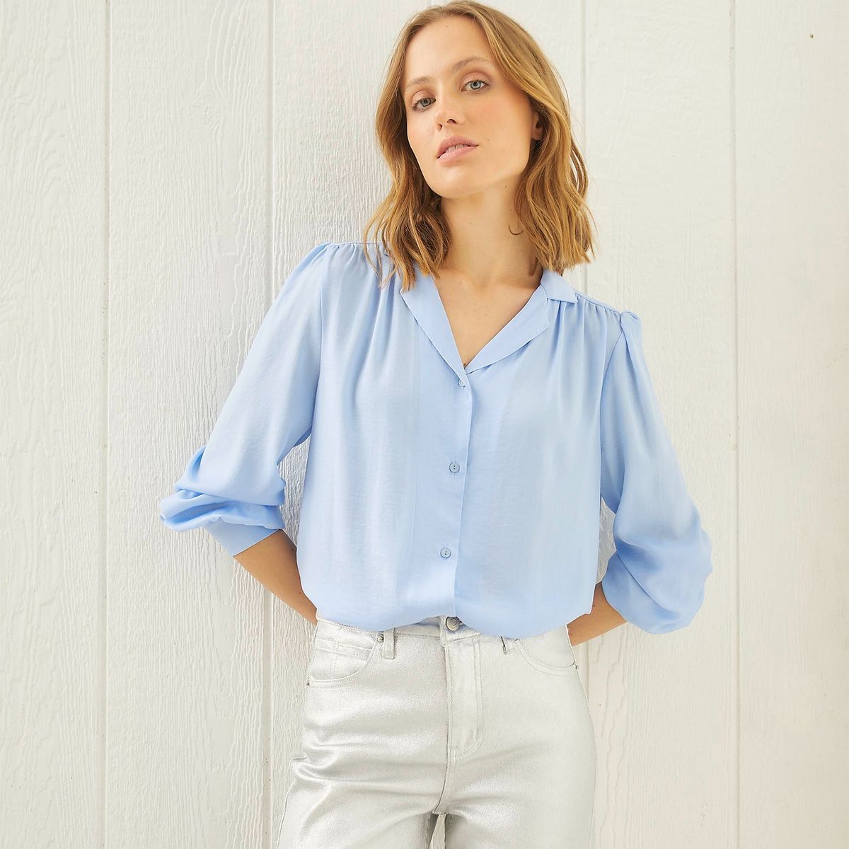 UNIVERSITY CLUB - Blusa Manga Larga Mujer University Club