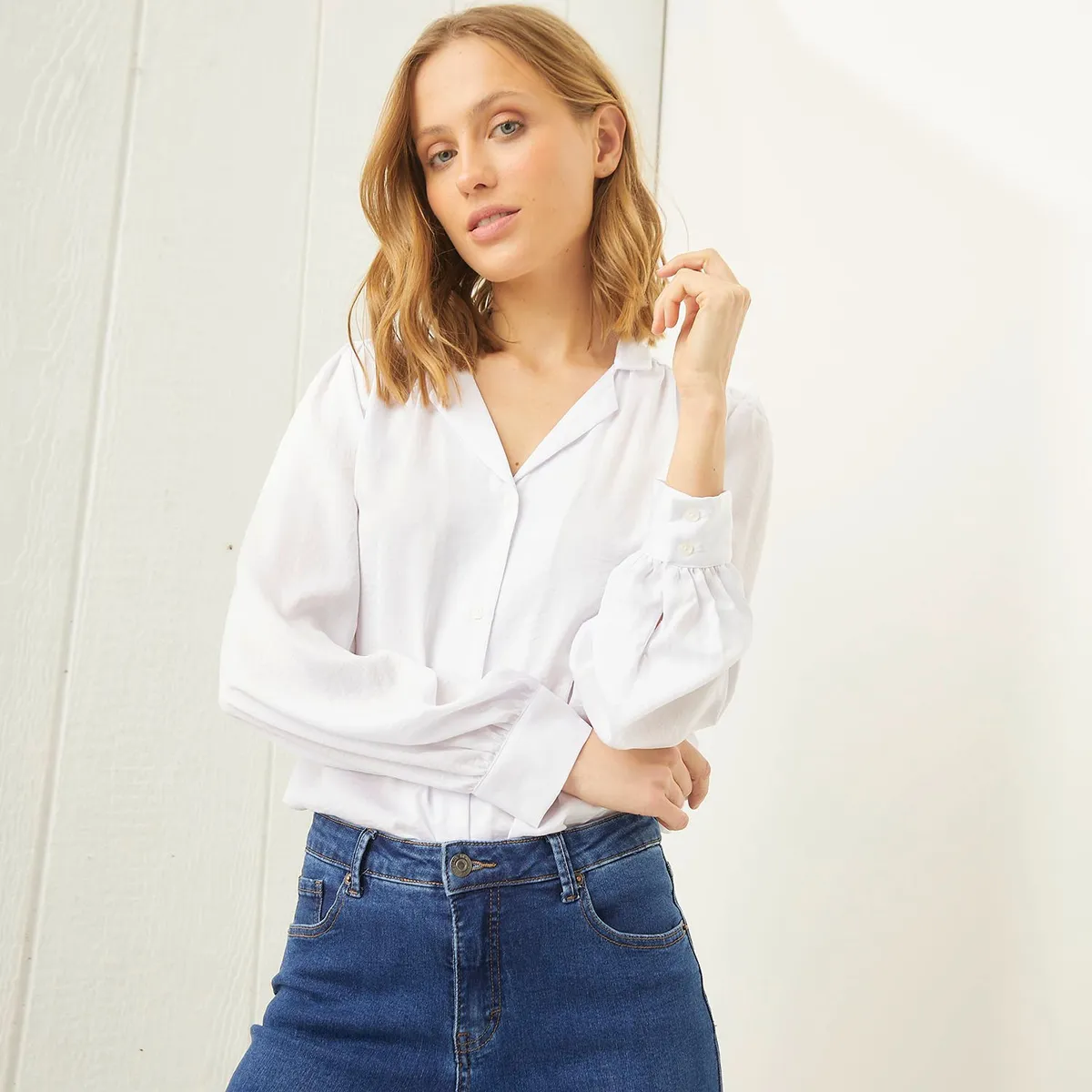 UNIVERSITY CLUB - Blusa Manga Larga Mujer University Club