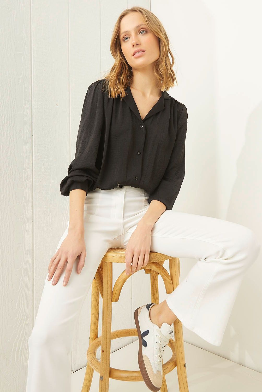 UNIVERSITY CLUB - Blusa Manga Larga Mujer University Club