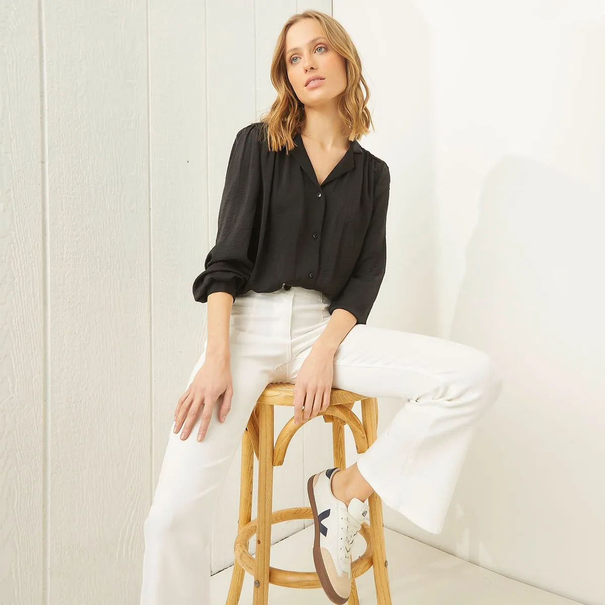 UNIVERSITY CLUB - Blusa Manga Larga Mujer University Club