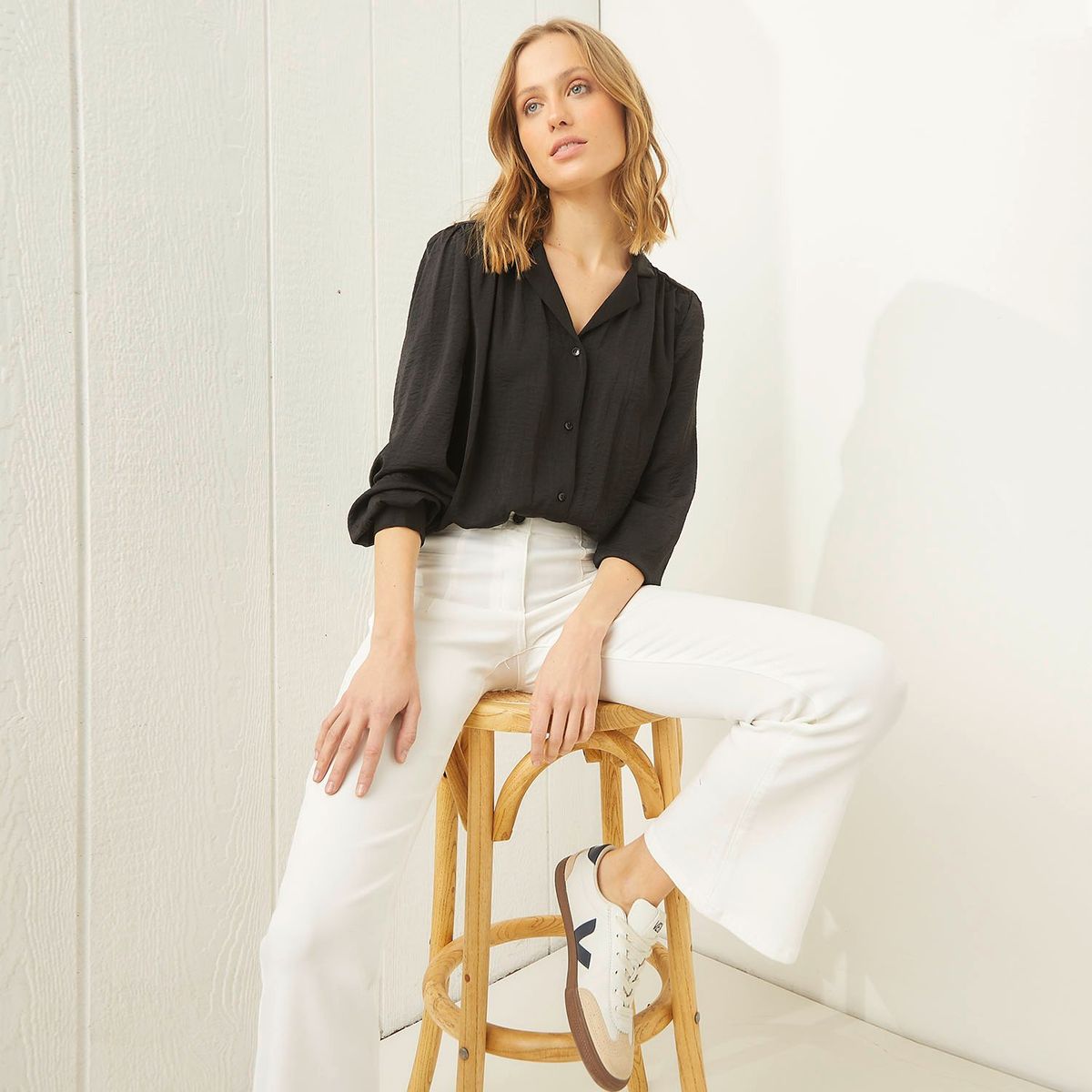 UNIVERSITY CLUB - Blusa Manga Larga Mujer University Club