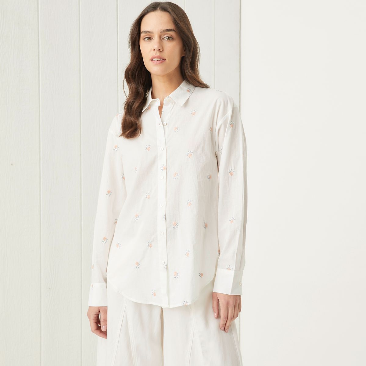 UNIVERSITY CLUB - Blusa Manga Larga Algodón Mujer University Club