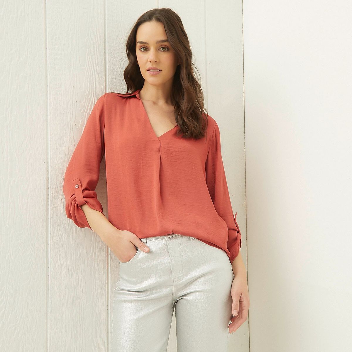 UNIVERSITY CLUB - Blusa Manga Larga Mujer University Club