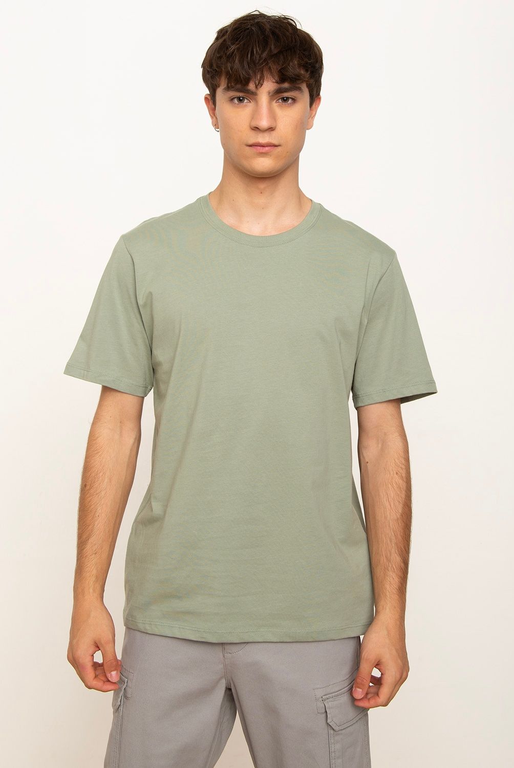 BEARCLIFF - Polera Manga Corta Slim Fit Hombre Bearcliff