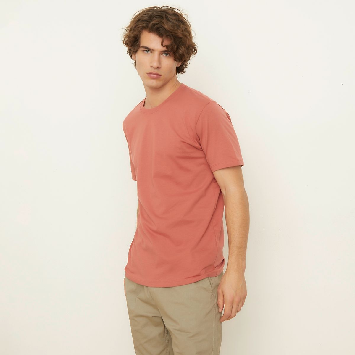 BEARCLIFF - Polera Manga Corta Slim Fit Hombre Bearcliff