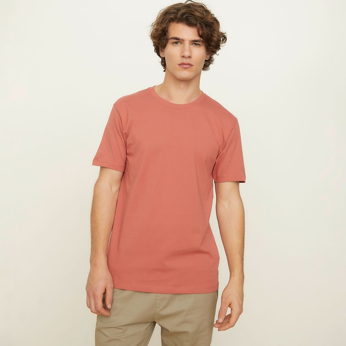 BEARCLIFF - Polera Manga Corta Slim Fit Hombre Bearcliff