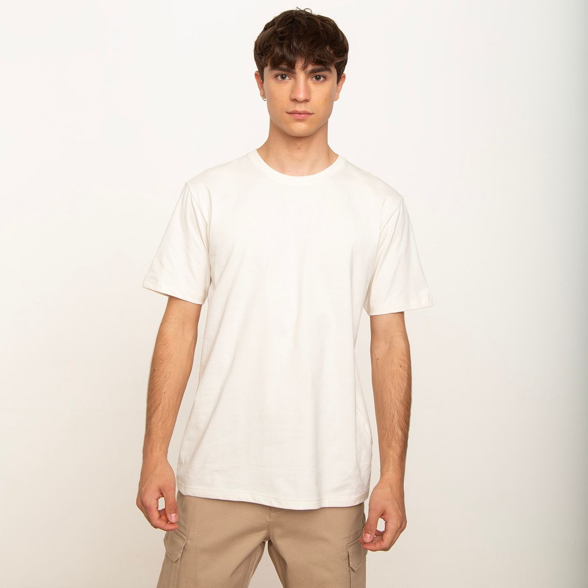 BEARCLIFF - Polera Manga Corta Slim Fit Hombre Bearcliff